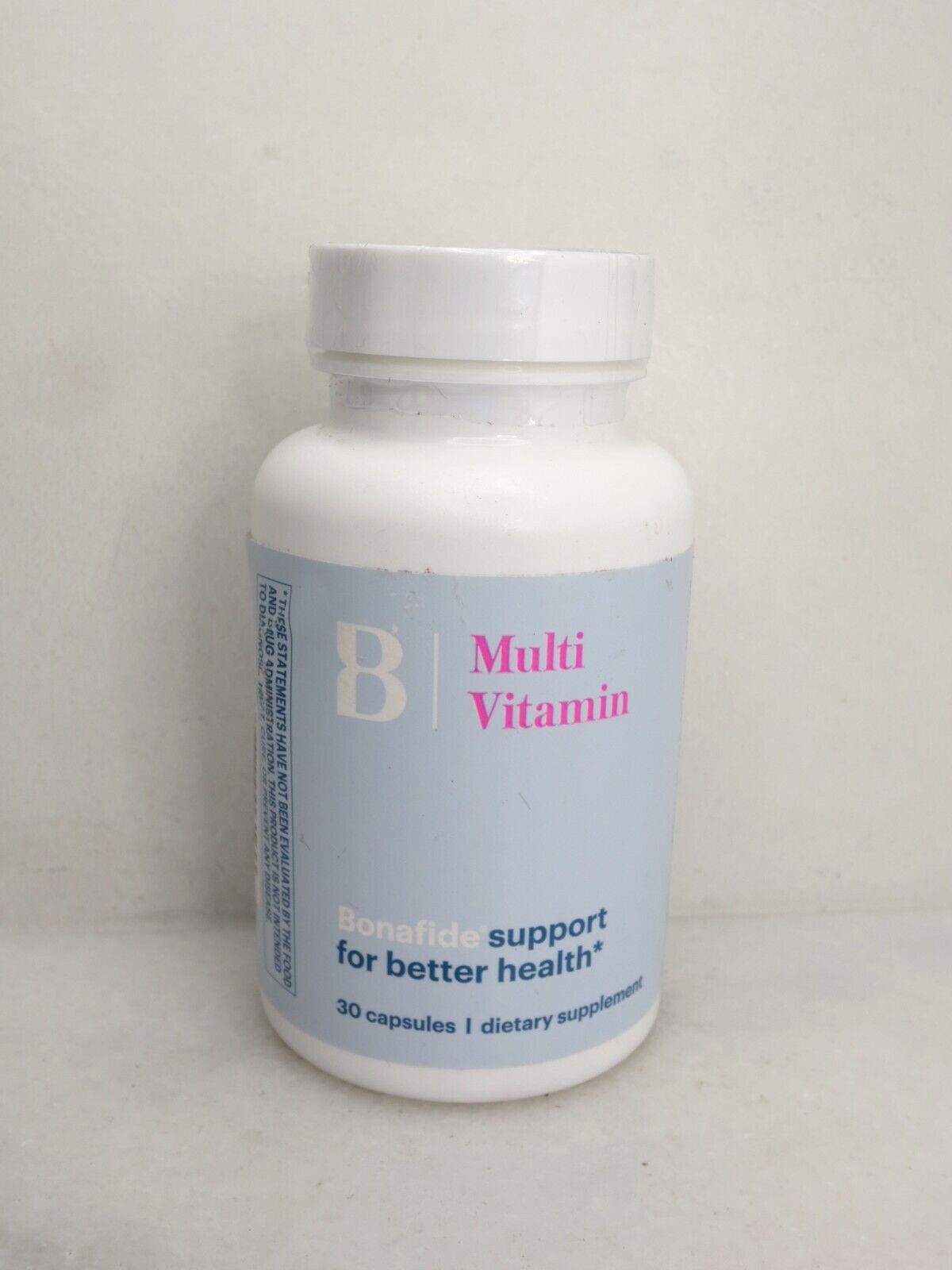 BONAFIDE MULTI VITAMIN FOR BETTER HEALTH 30 CAPSULES (EXP: 08/25) W/ BONUS GIFT