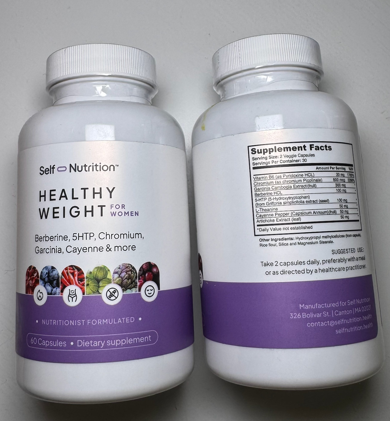 Self Nutrition Healthy Weight for Women 2bottles x 30usd SEALED