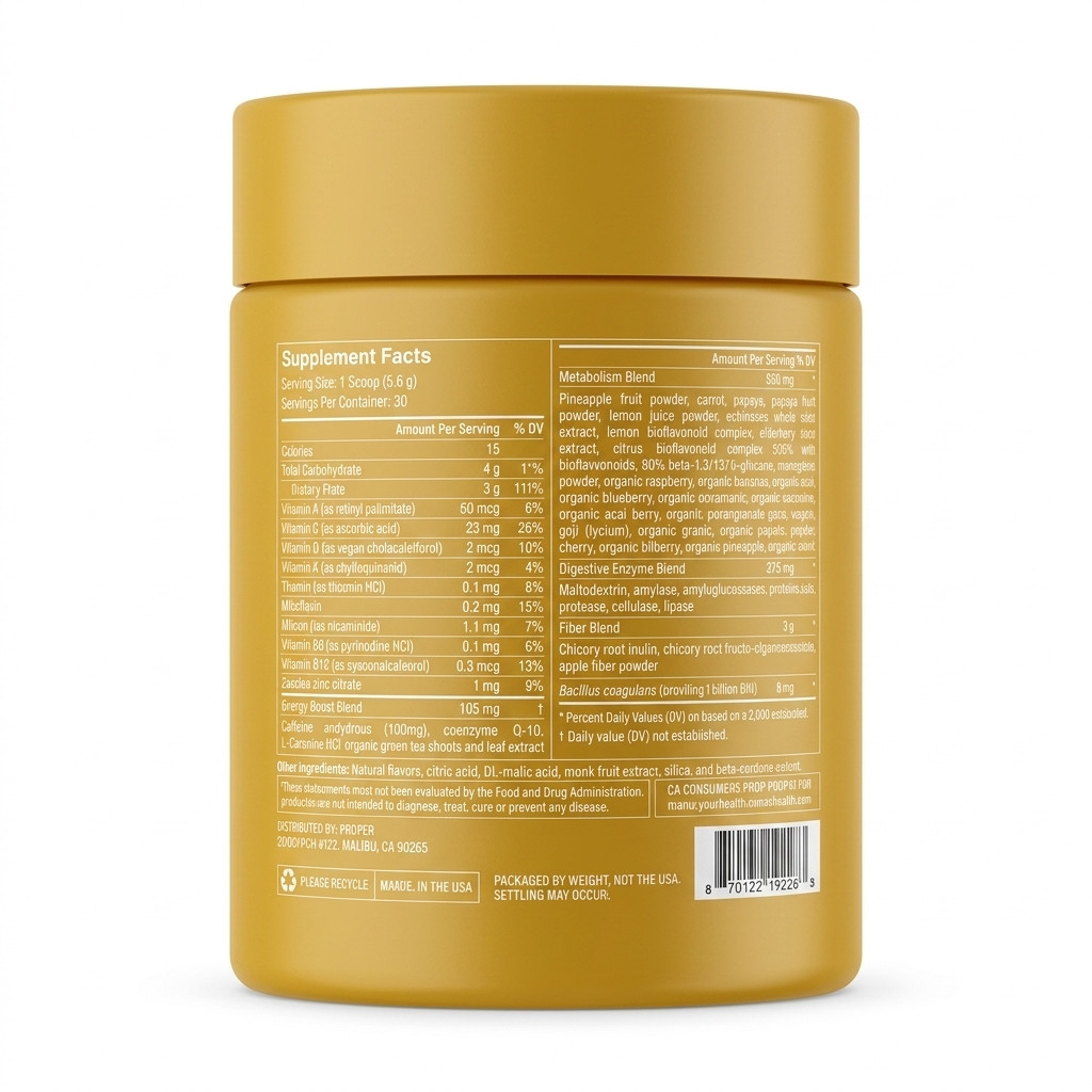 Proper The Oranges Immune Support Dietry Powder