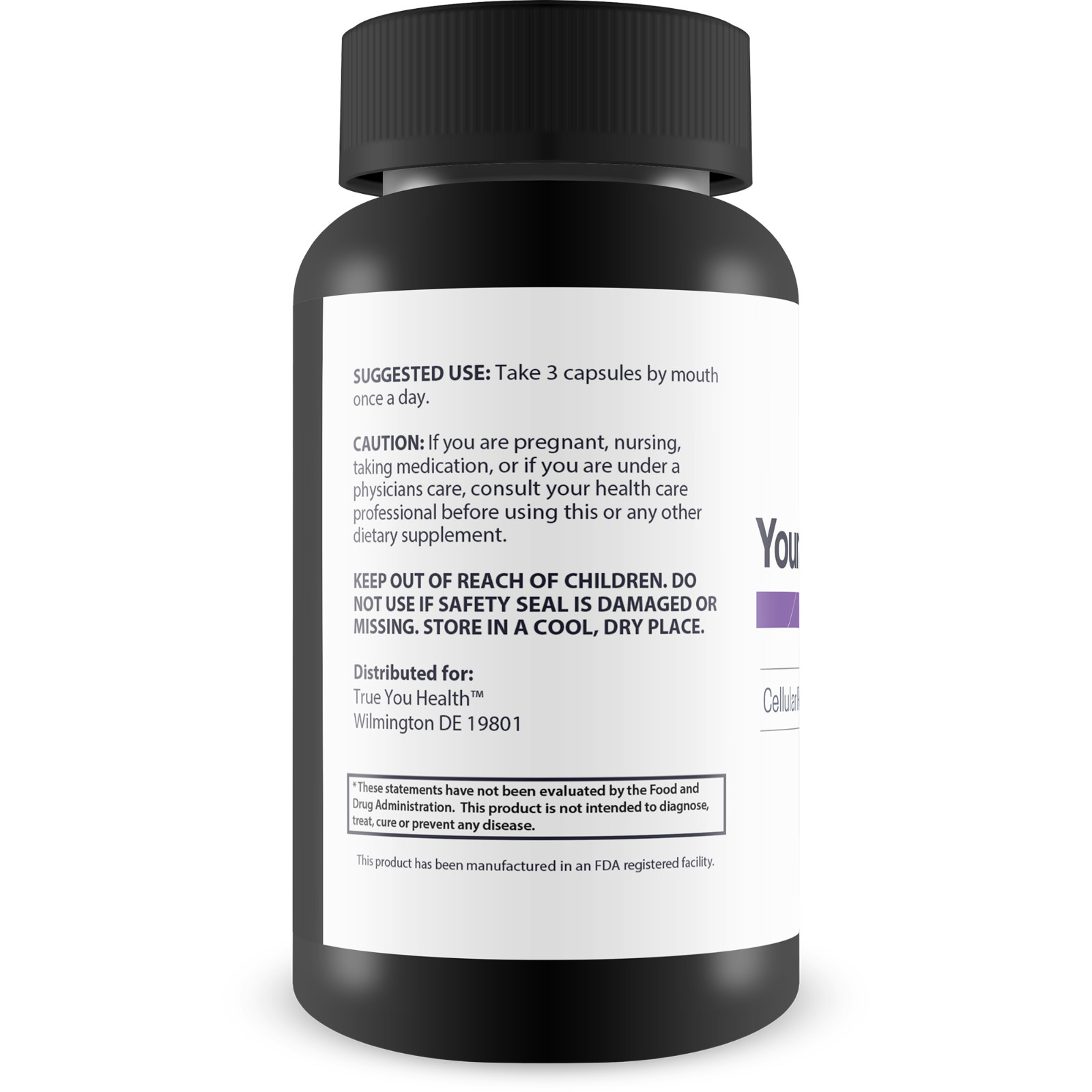 Young Body Max – Cellular Revitalizer Supplement – Support Youth & Longevity