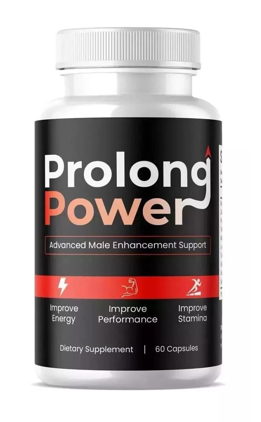 2 x Prolong Power Formula Advanced Support Dietary Supplements Male Enhancement