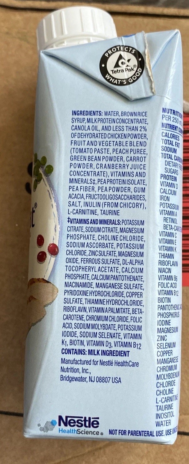 Nestle Compleat 1.0 Original Unflavored Real Food Ingredients 8.45 oz Lot Of 23