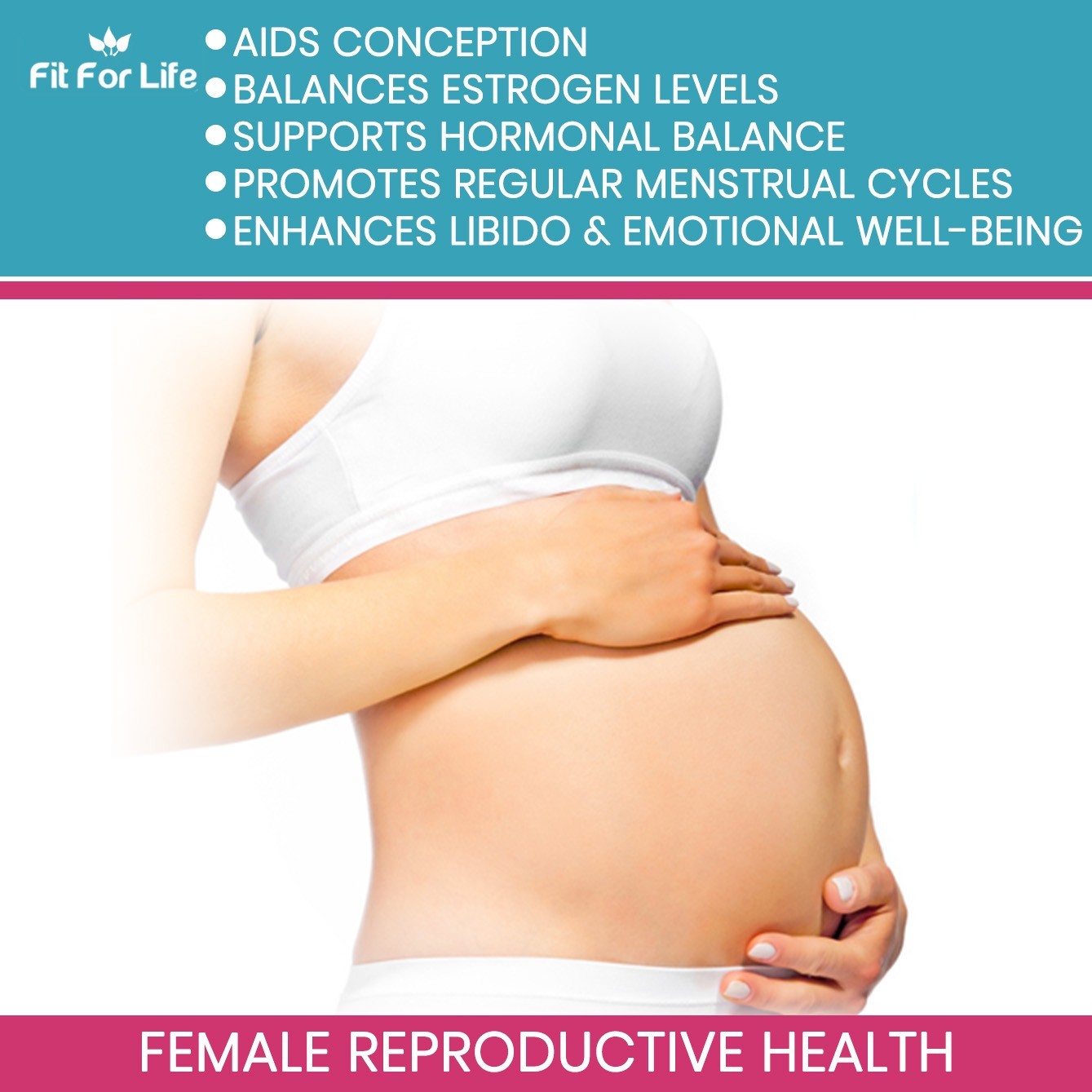 FEMALE FERTILITY BOOSTER PILLS Hormonal Balance Egg Libido Reproductive Support