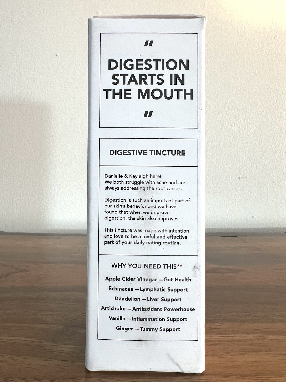Clearstem A.C.V. Clear Digestive Tincture – Herbal Supplement 2 fl oz -Ex 12/26