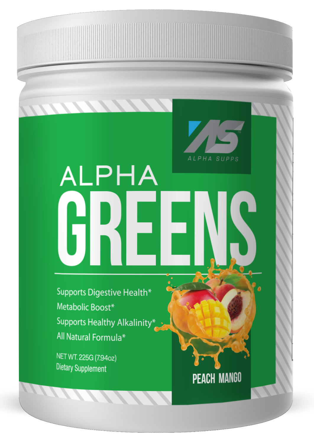 Alpha Greens Fruit & Vegetable Powder Prebiotic Probiotic Blend 40+ Ingredients