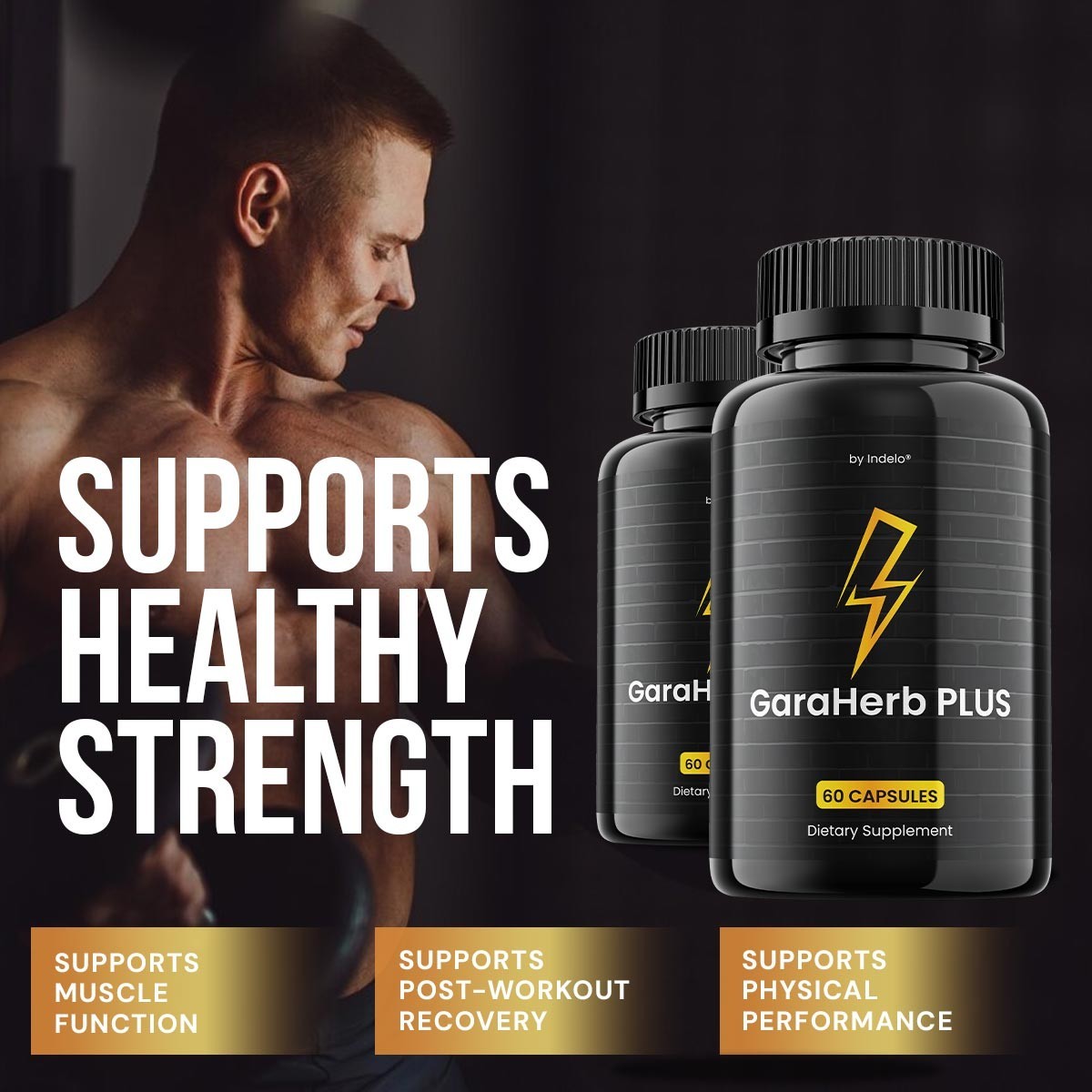 (2 Pack) Garaherb Plus for Men Capsules – GaraherbPlus MultiVitamin Complex