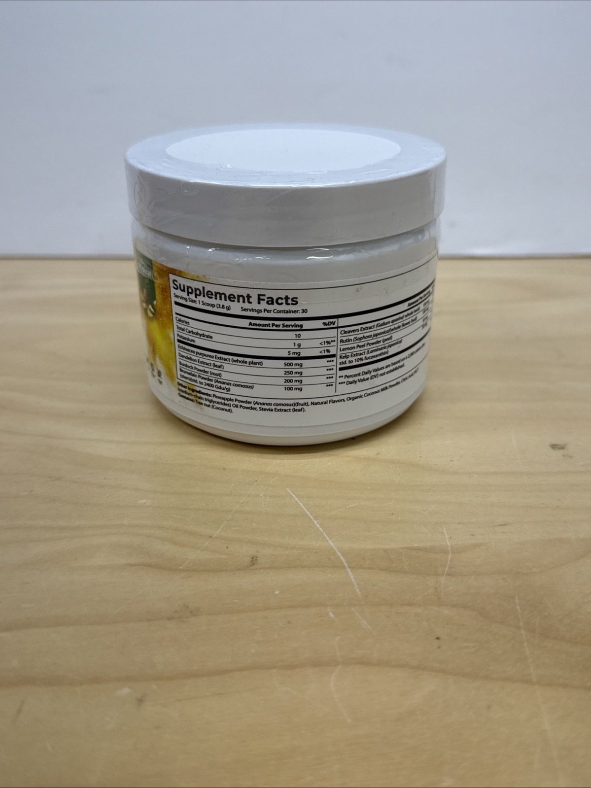 Nature’s Blast Lymph Go Tropical Flavor 4.06 oz – New/Sealed! EXP 02/27