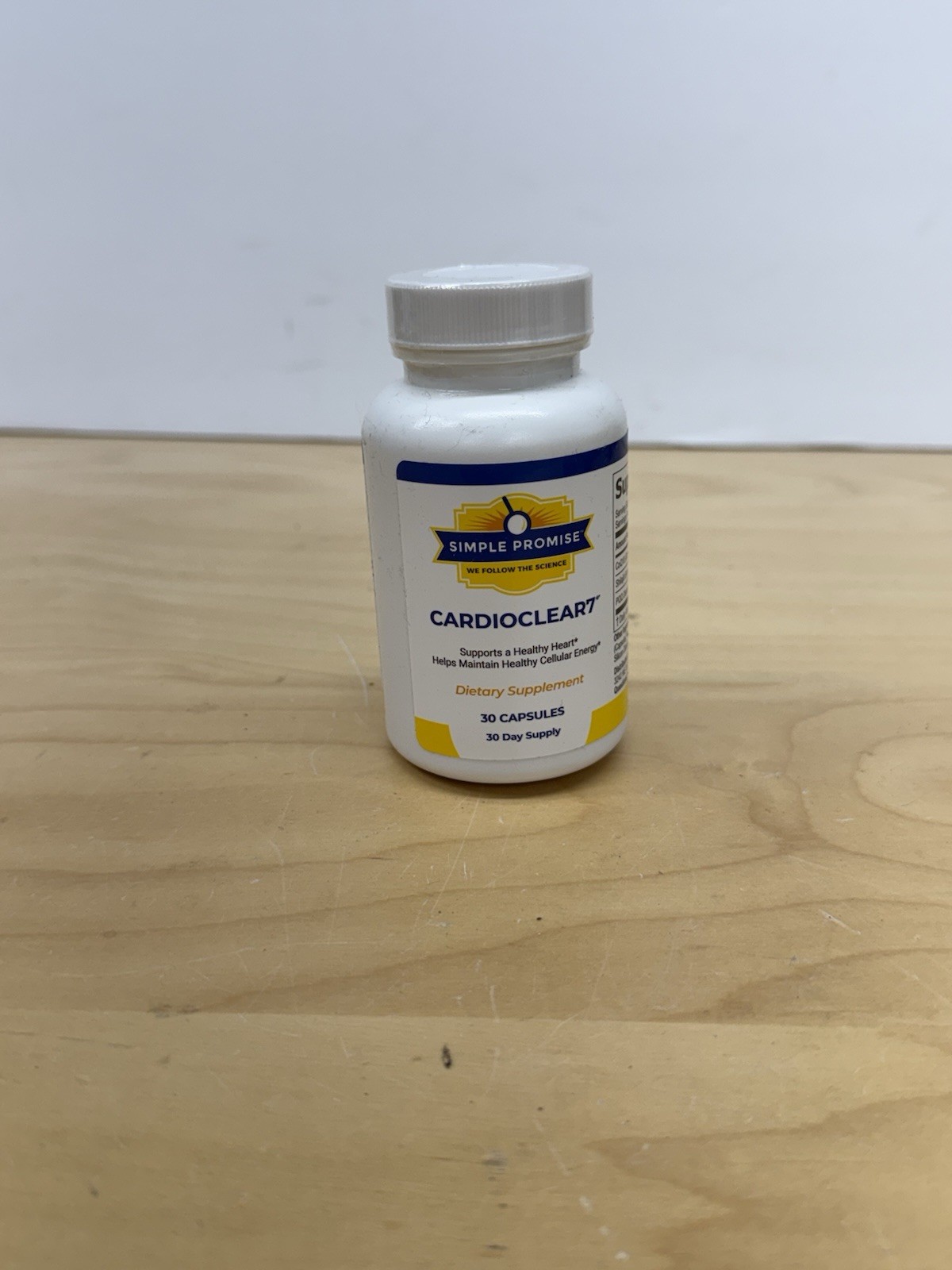 Simple Promise CardioClear7 Heart Health Dietary Supplement 30 Capsules