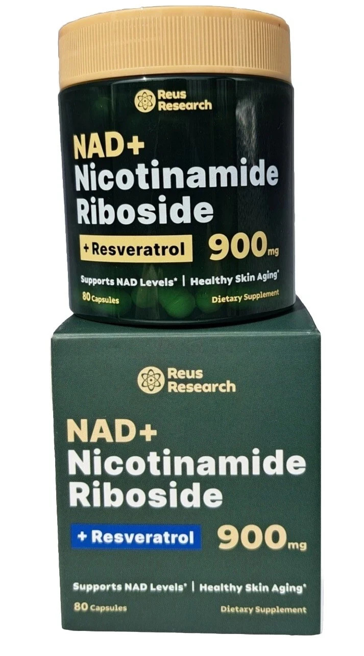 900mg Liposomal Nicotinamide Resveratrol Anti-Aging Energy