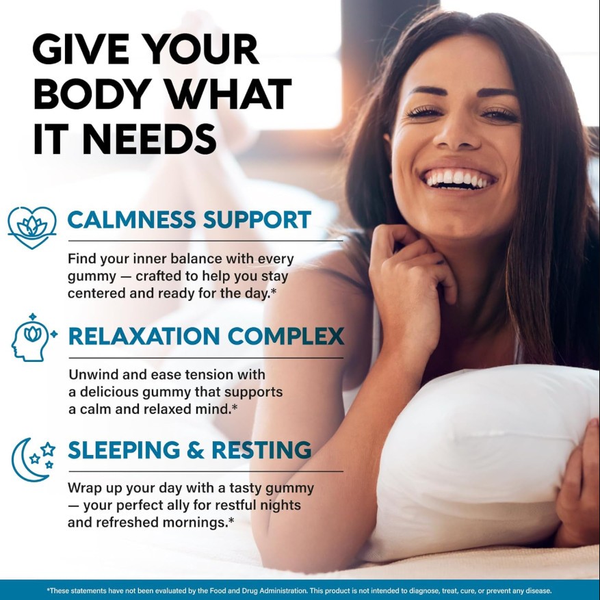 #1 Pastillas Para La Ansiedad Calmante Para Los Nervios, Antiestrés Dormir Mejor