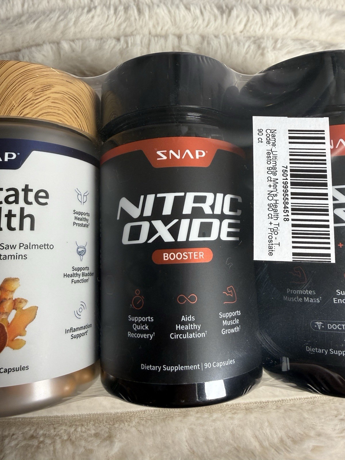Nitric oxide /Prostate Health / testo booster 90 Capsules