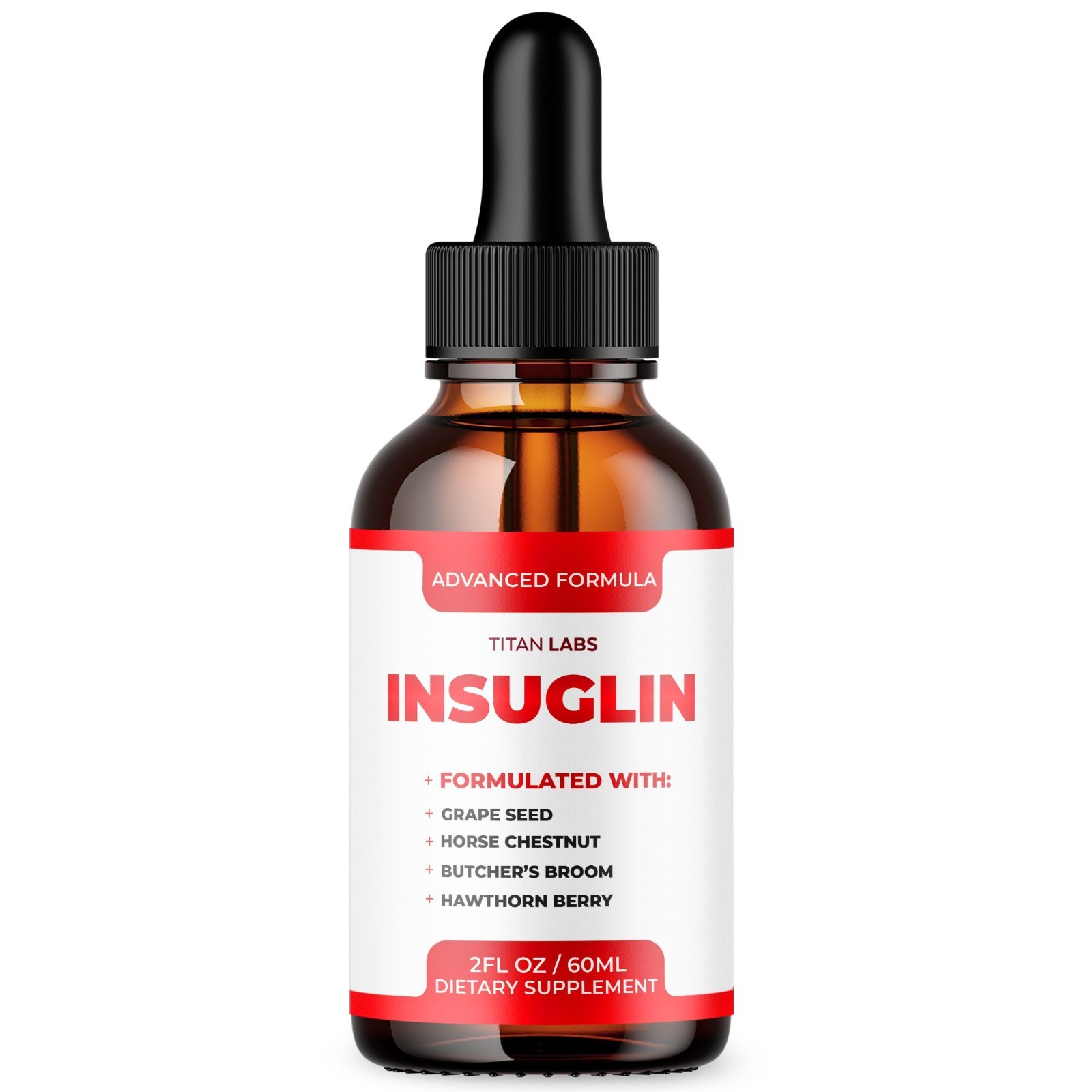 (1 Pack) Insuglin Drops Advanced Blood Support Supplement Insu Glin 30 Servings