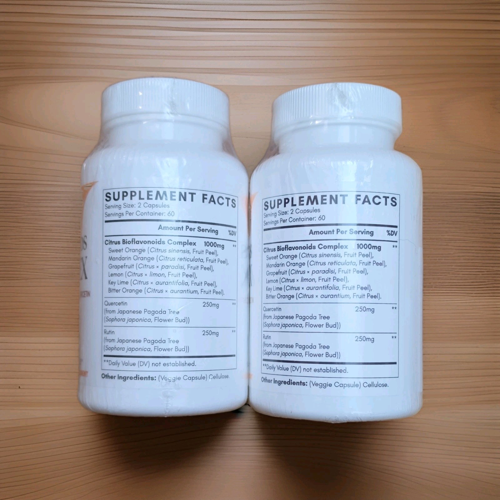 2 X Clenoriko Bioflavonoids Complex Quercetin + Rutin Circulatory 240 Capsules