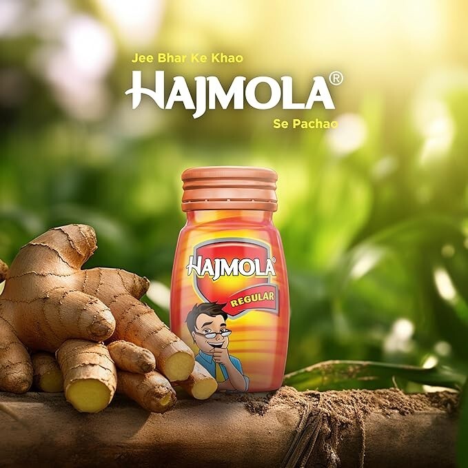 abur Hajmola Tasty Digestive Tablets (Regular Flavour) – 120 Tabs: