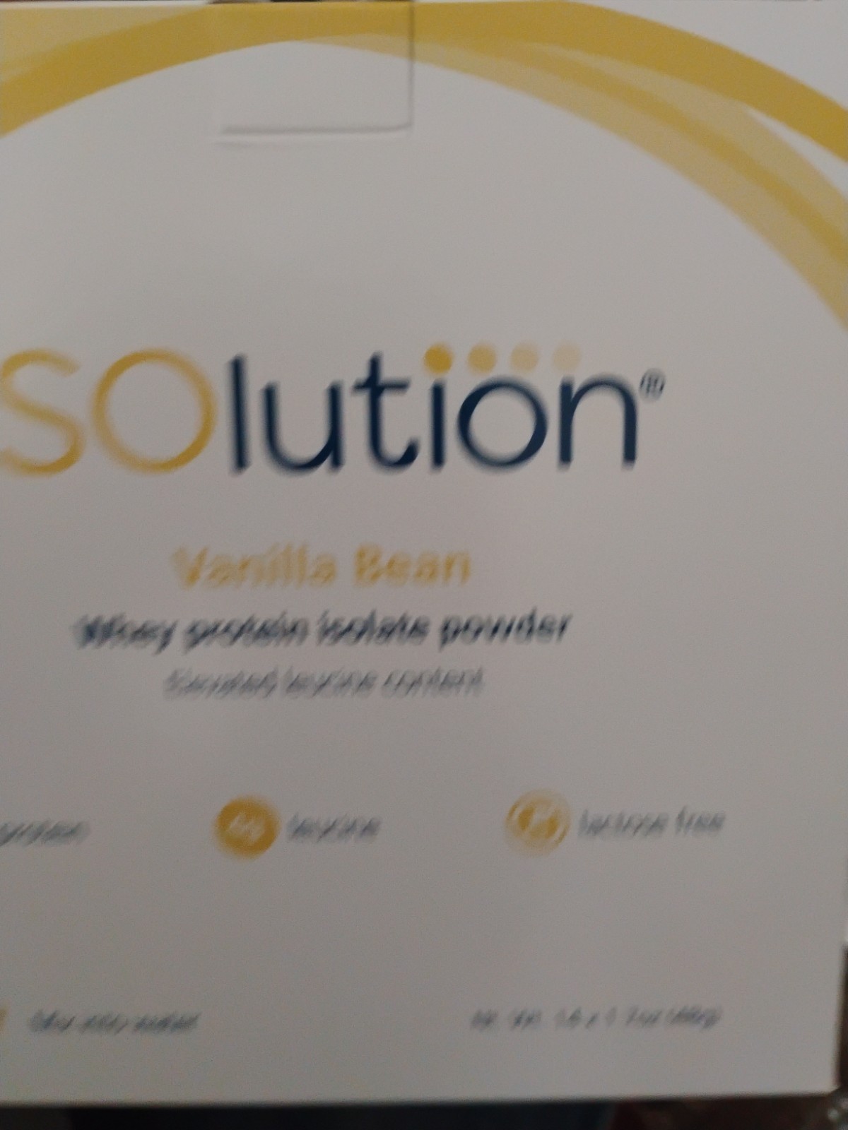 ISOlution Whey Protein Powder Surgical Nutrition Vanilla Bean 4/2027