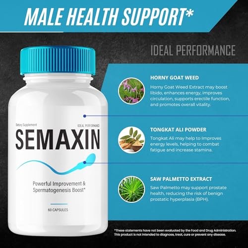 Semaxin General Wellness Supplement – 60 Capsules
