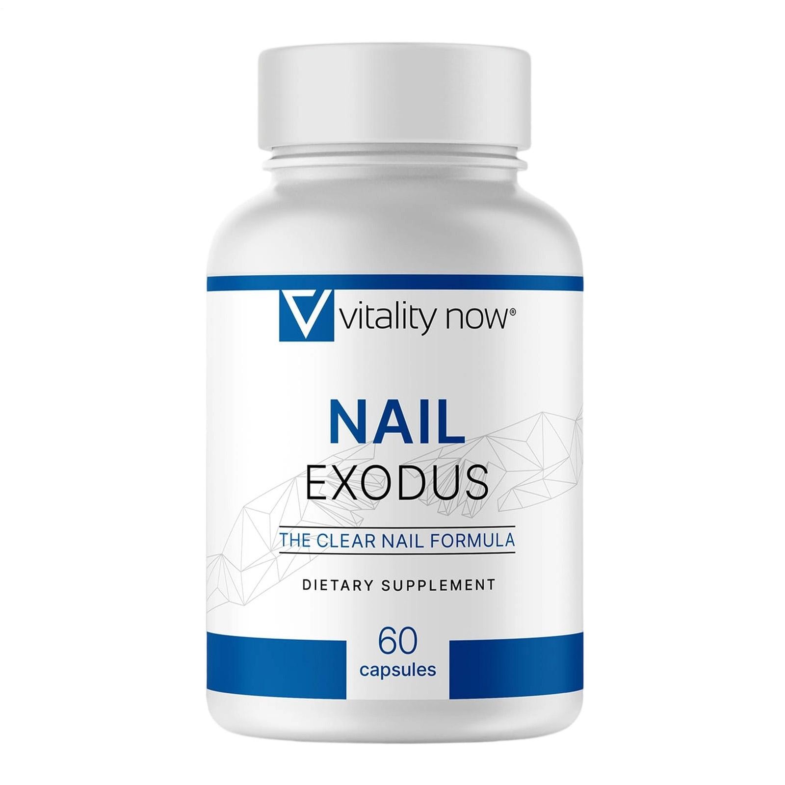 Nail Exodus Vitality Now Dietary Supplement 60 Capsules