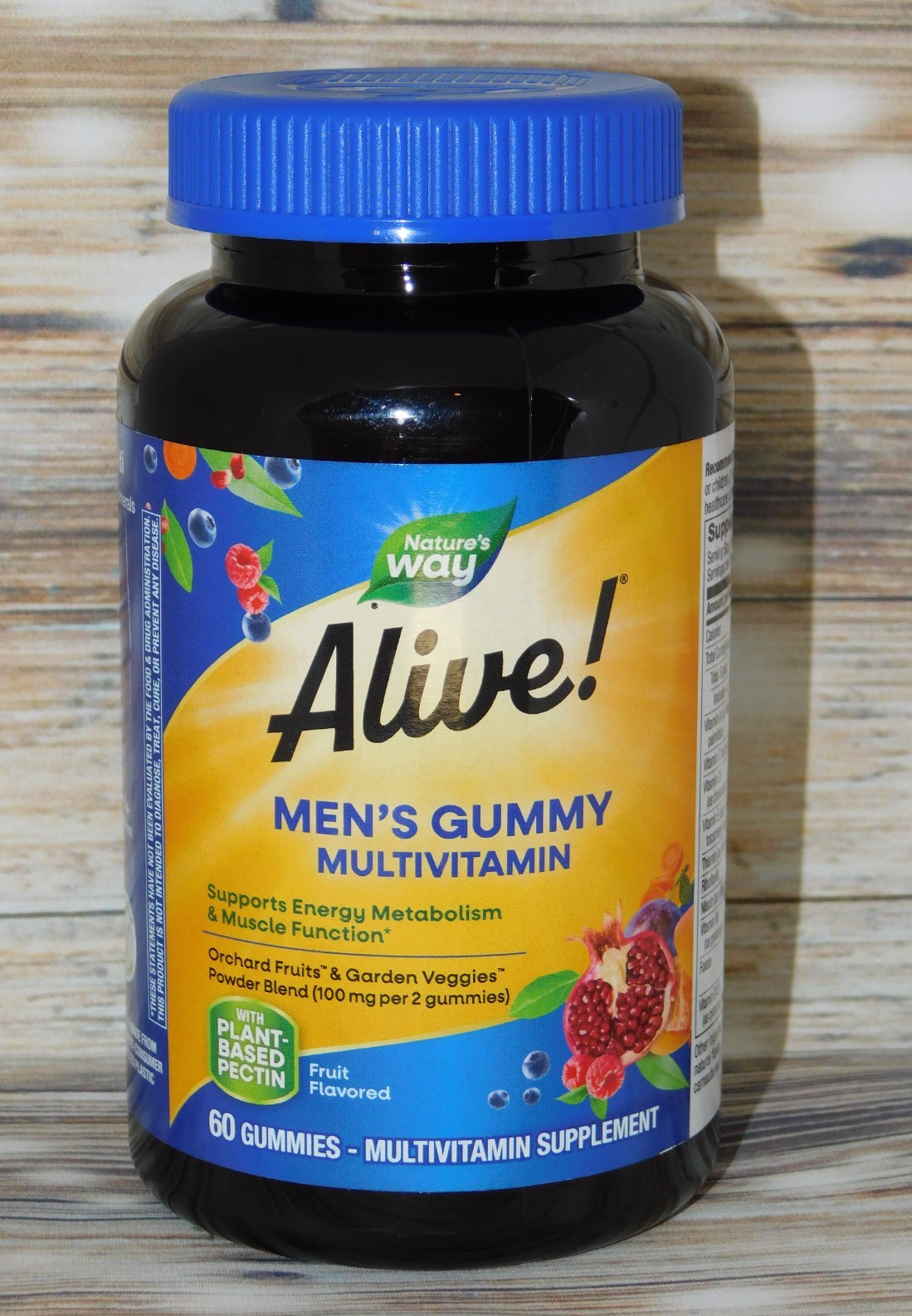 NATURE’S WAY Alive! Men’s 60ct Gummy Multivitamin 4/2026 Multi Vitamin ― #DM03
