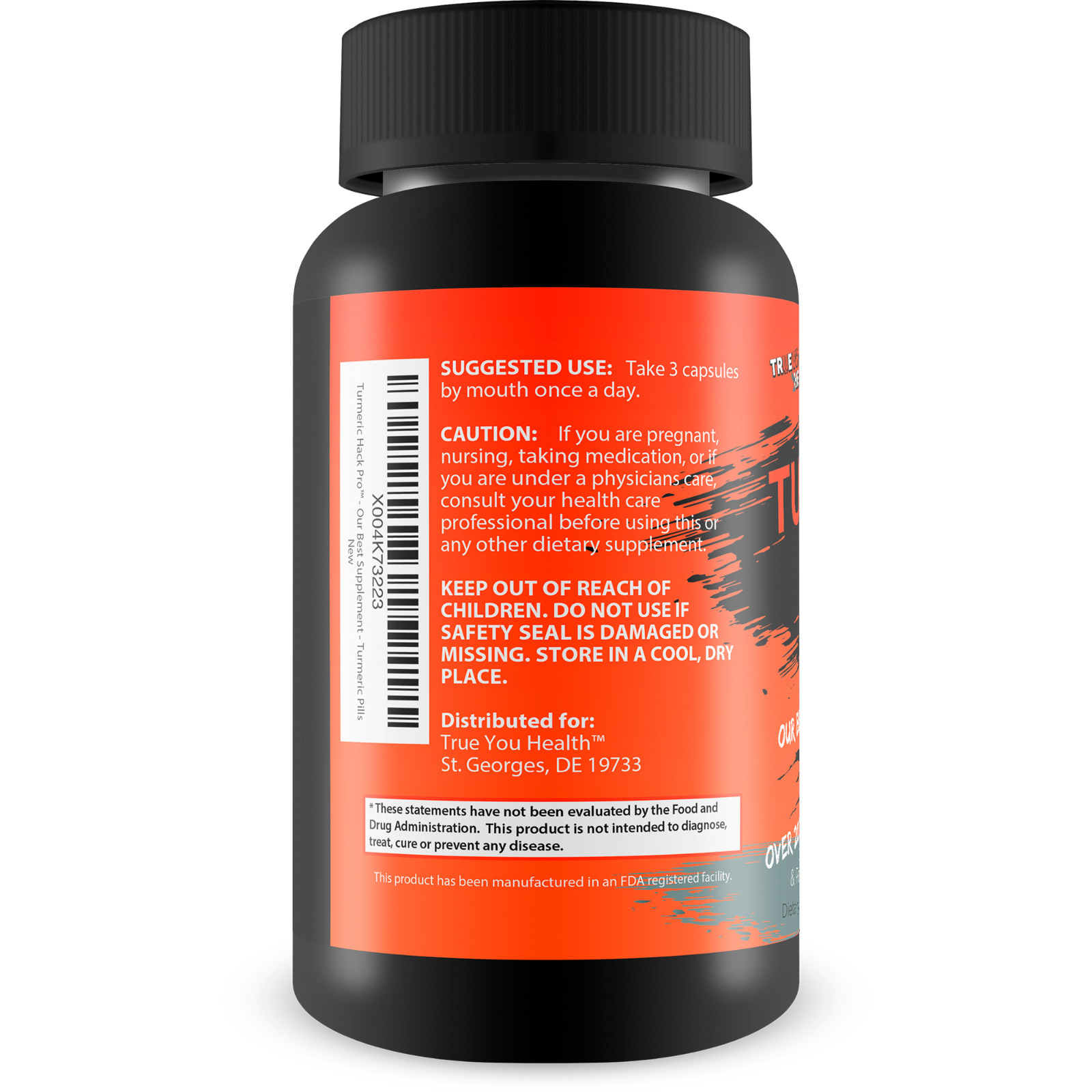 Turmeric Hack Pro – Our Best Super High Absorption Turmeric Curcumin Supplement