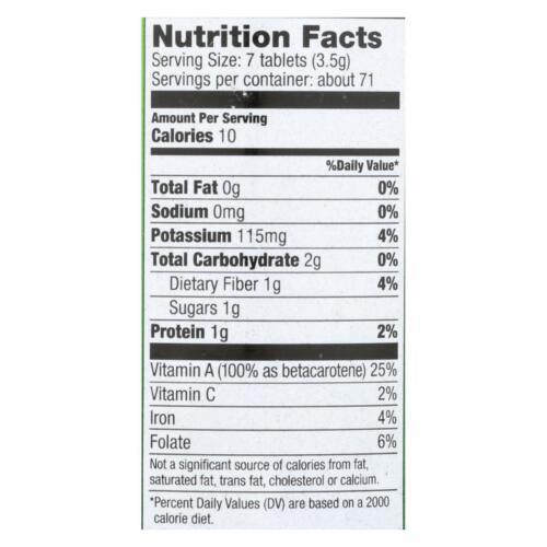 Pines Barley Grass A Deep Green Leafy Vegetable Tablet Supplement 500 mg 500 ct