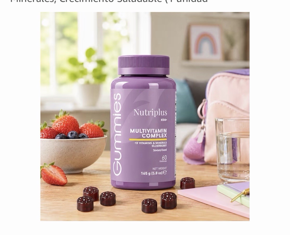 FARMASi Nutriplus Kids Multivitamin Gummies Immune Support 60 Strawberry