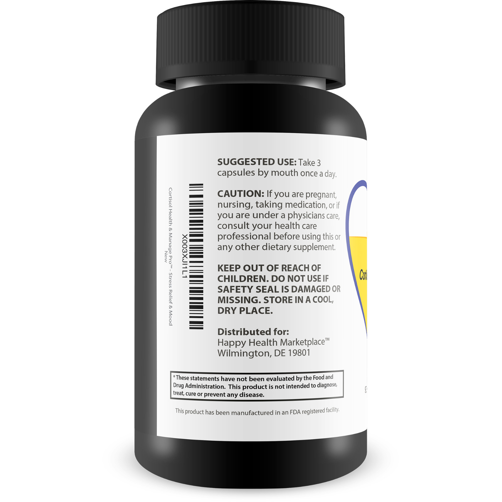 Cortisol Health & Manage Pro – Stress Hormone & Immune Support – Stress Relief