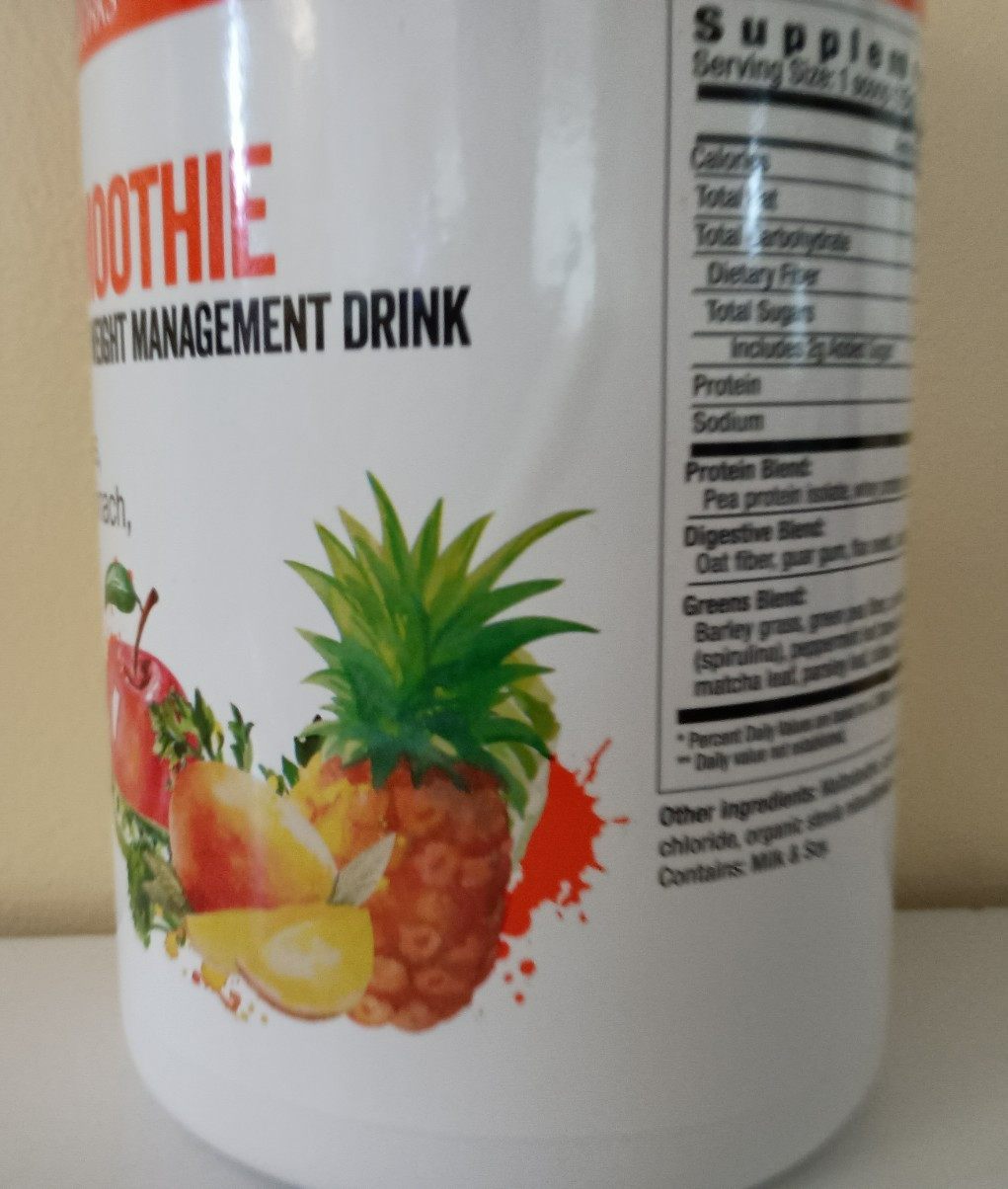 NutritionWorks®10 Day Green Smoothie Drink Mix Cleanse & Detox Tropical Mango