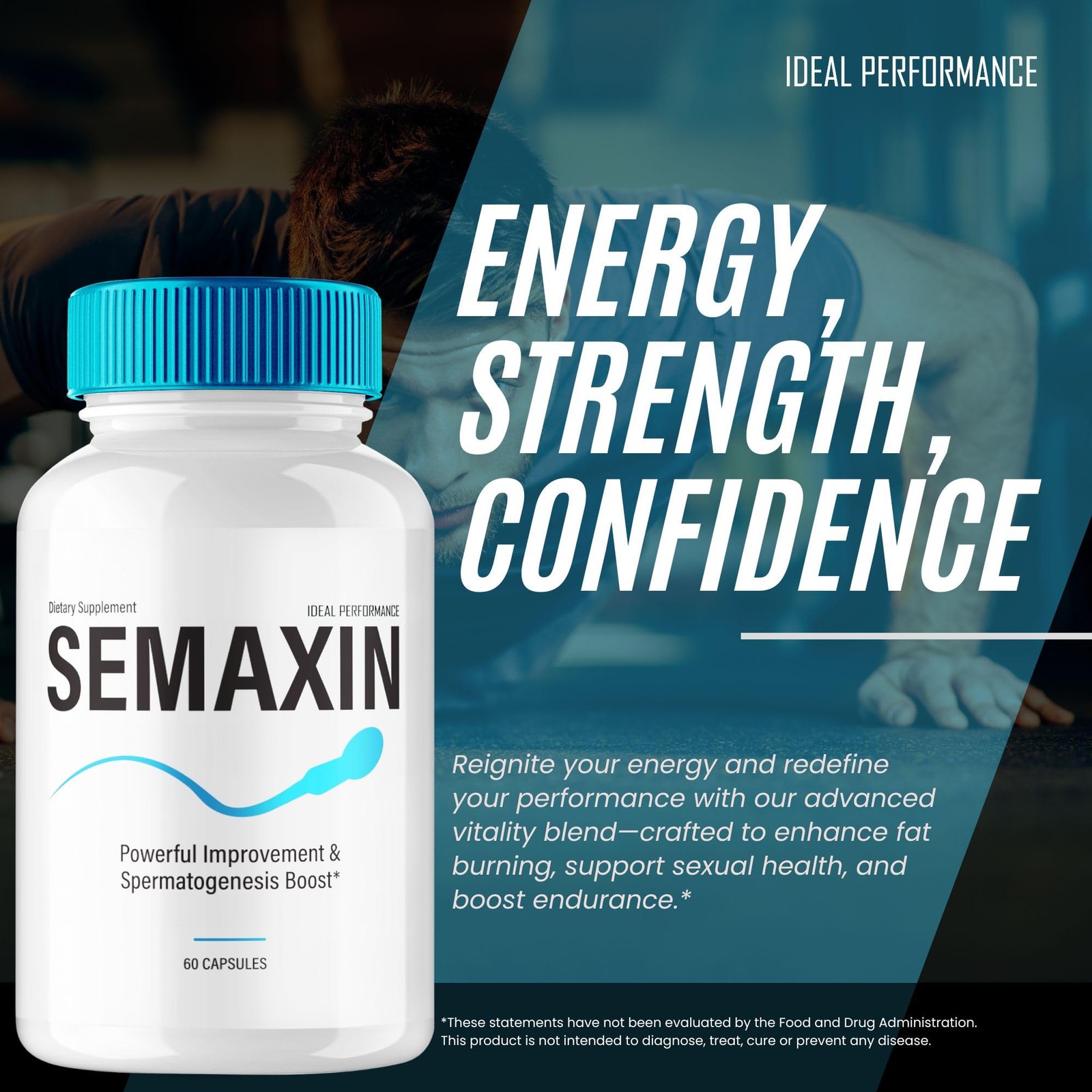 Semaxin General Wellness Supplement – 60 Capsules