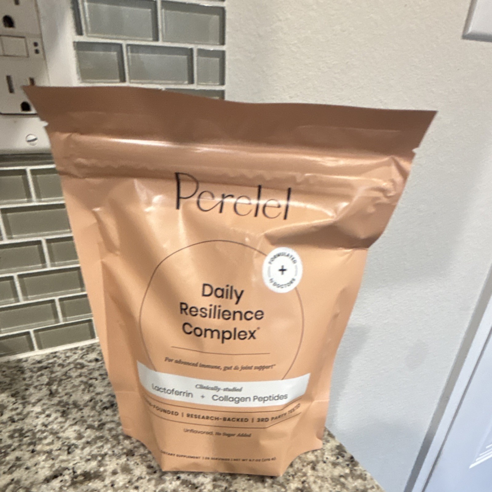 Perelel Daily Resilience Complex Powder Lactoferrin + Collagen Immune/Joint
