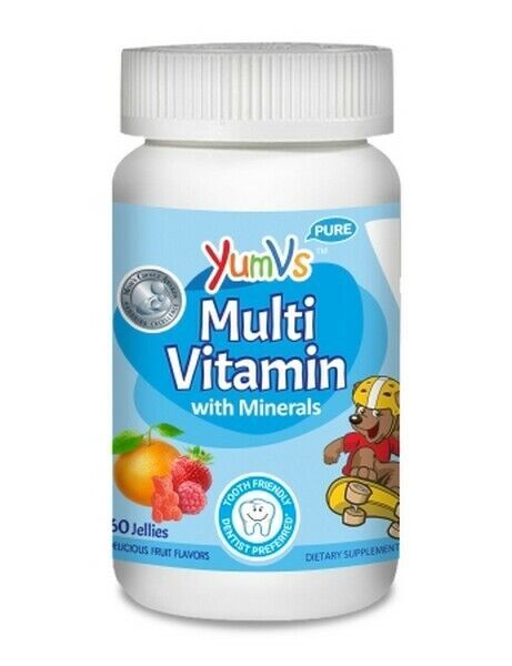 MCK Multivitamin Supplement withMinerals YumV’s Gummy 60 per Bottle Assorted 1BT
