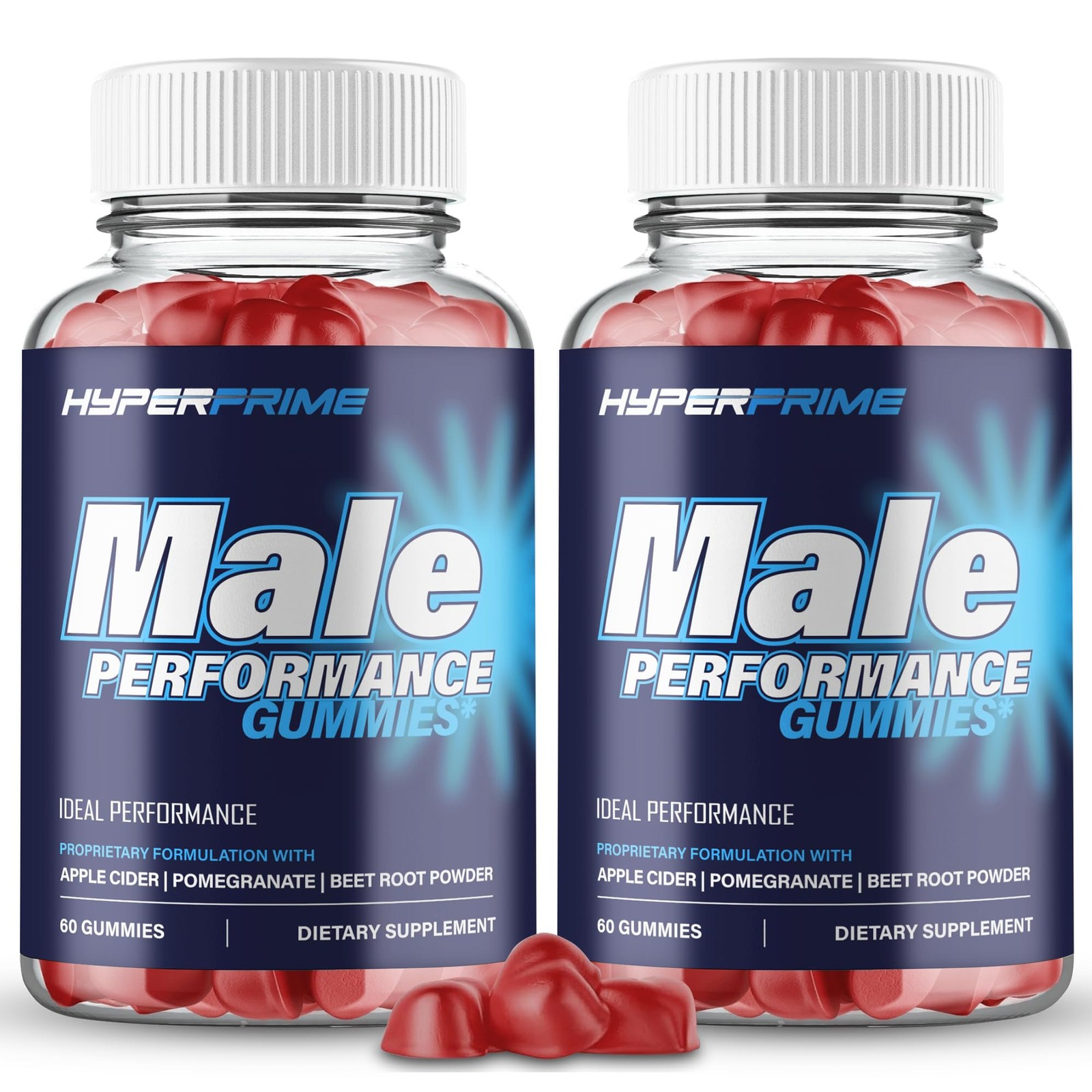 Hyperprime General Wellness Supplement – 120 Gummies (2 Pack)