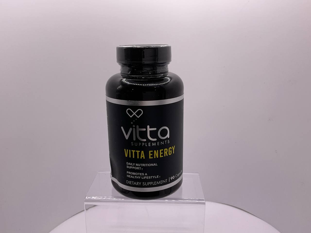 Vitta Energy Dietary Supplement 90 Capsules Daily Nutritional Support Dented Bot