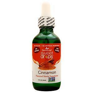 Sweetleaf Sweet Drops – Flavored Stevia Sweetener Cinnamon 2 fl.oz
