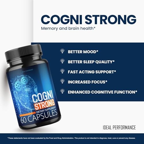 CogniStrong General Wellness Supplement – 300 Capsules (5 Pack)