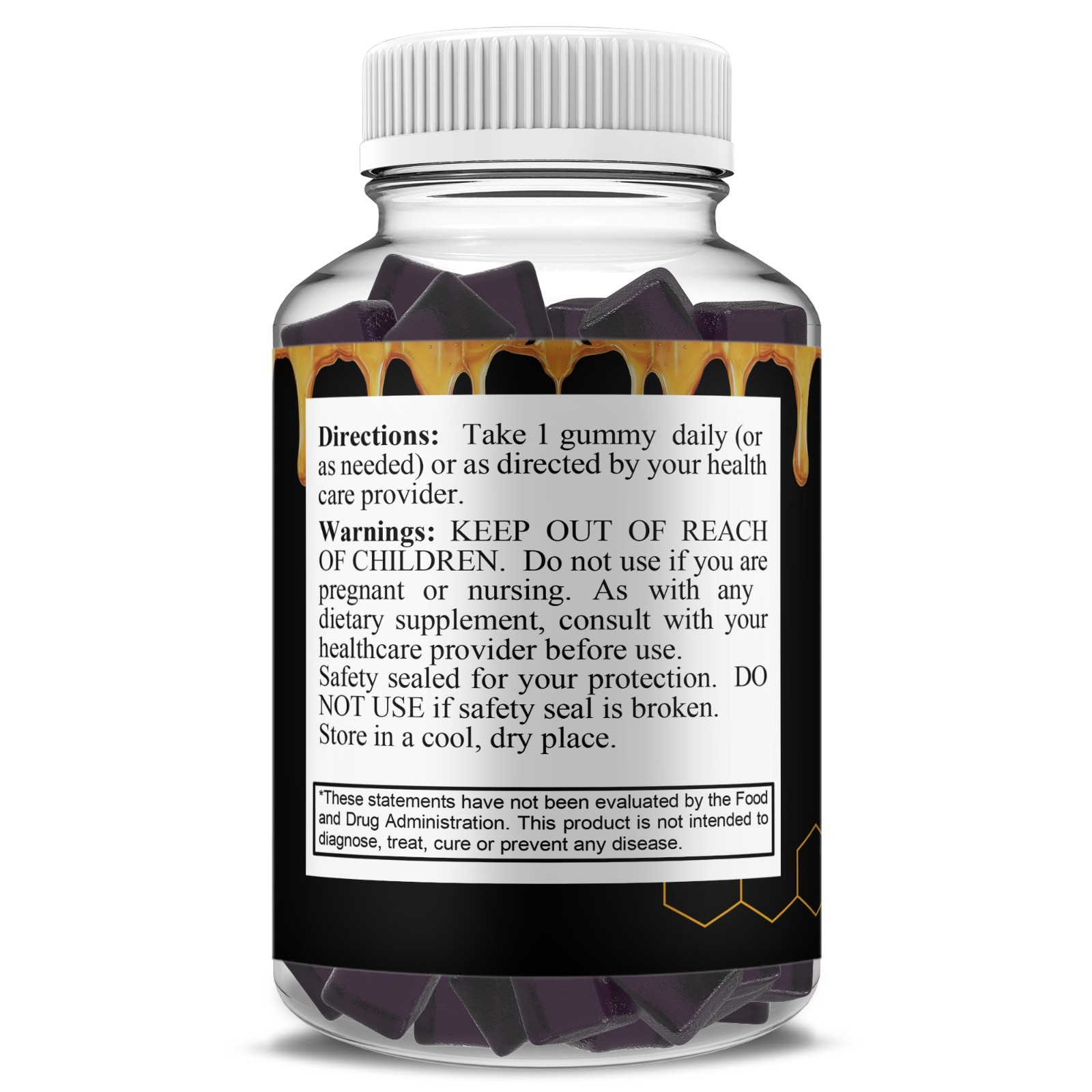 Alpha Honey Performance Gummies, AlphaHoney Supplement (30 Gummies)