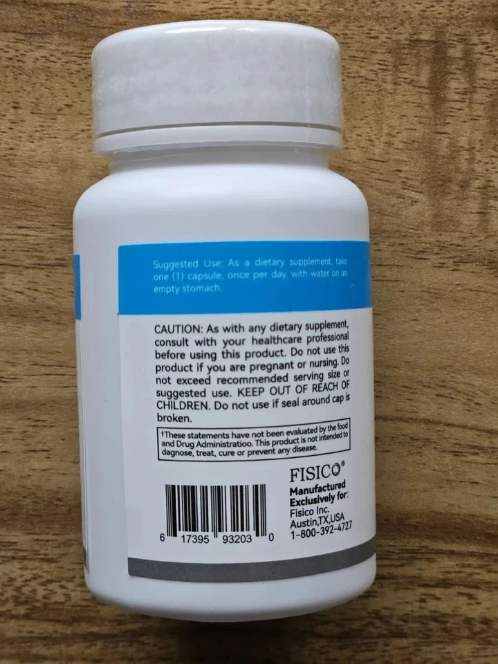 5 Pack FISICO Arthrozene Natural Joint Health Supplement
