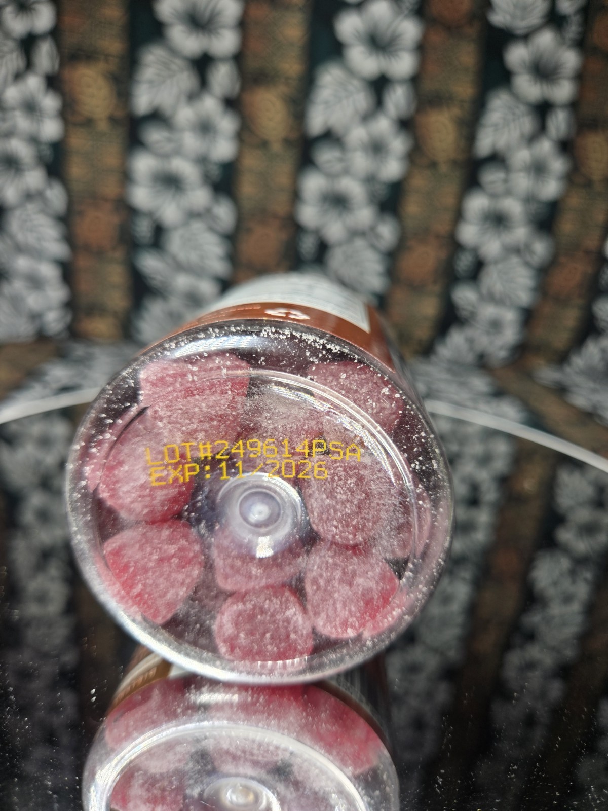 Vitamatic Magnesium Citrate Gummies 60 Vegan Gluten Free Natural Raspberry