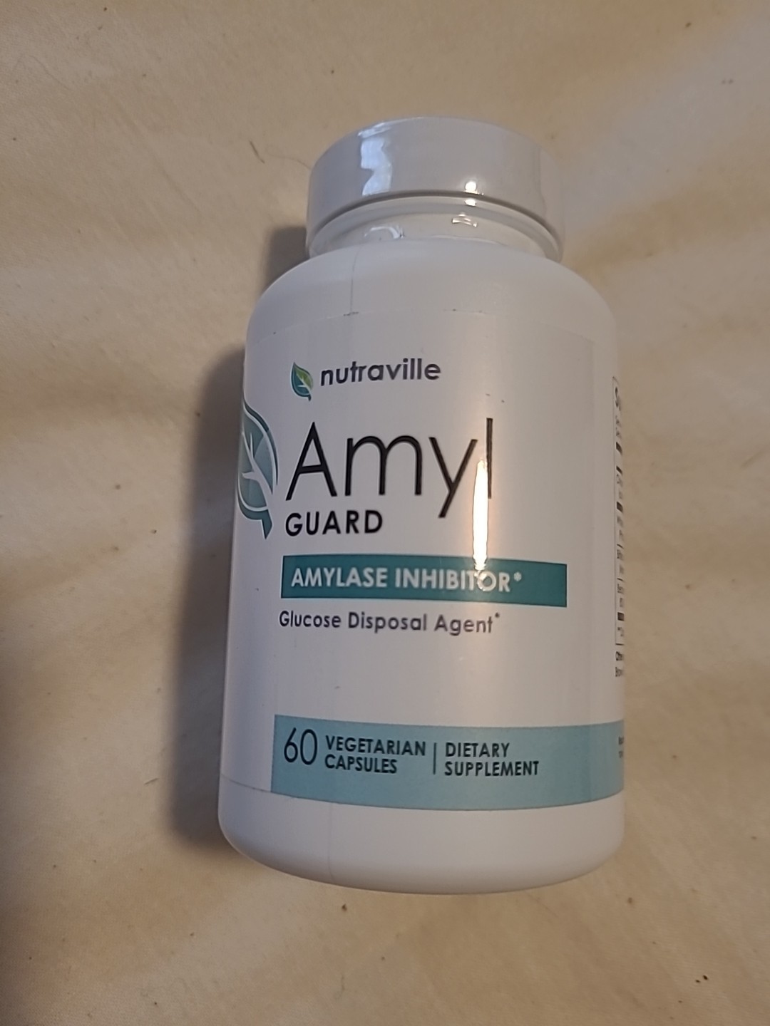 Nutraville Amyl Guard Amylase Inhibitor Glucose Disposal 60 ct. Capsules 05/2026