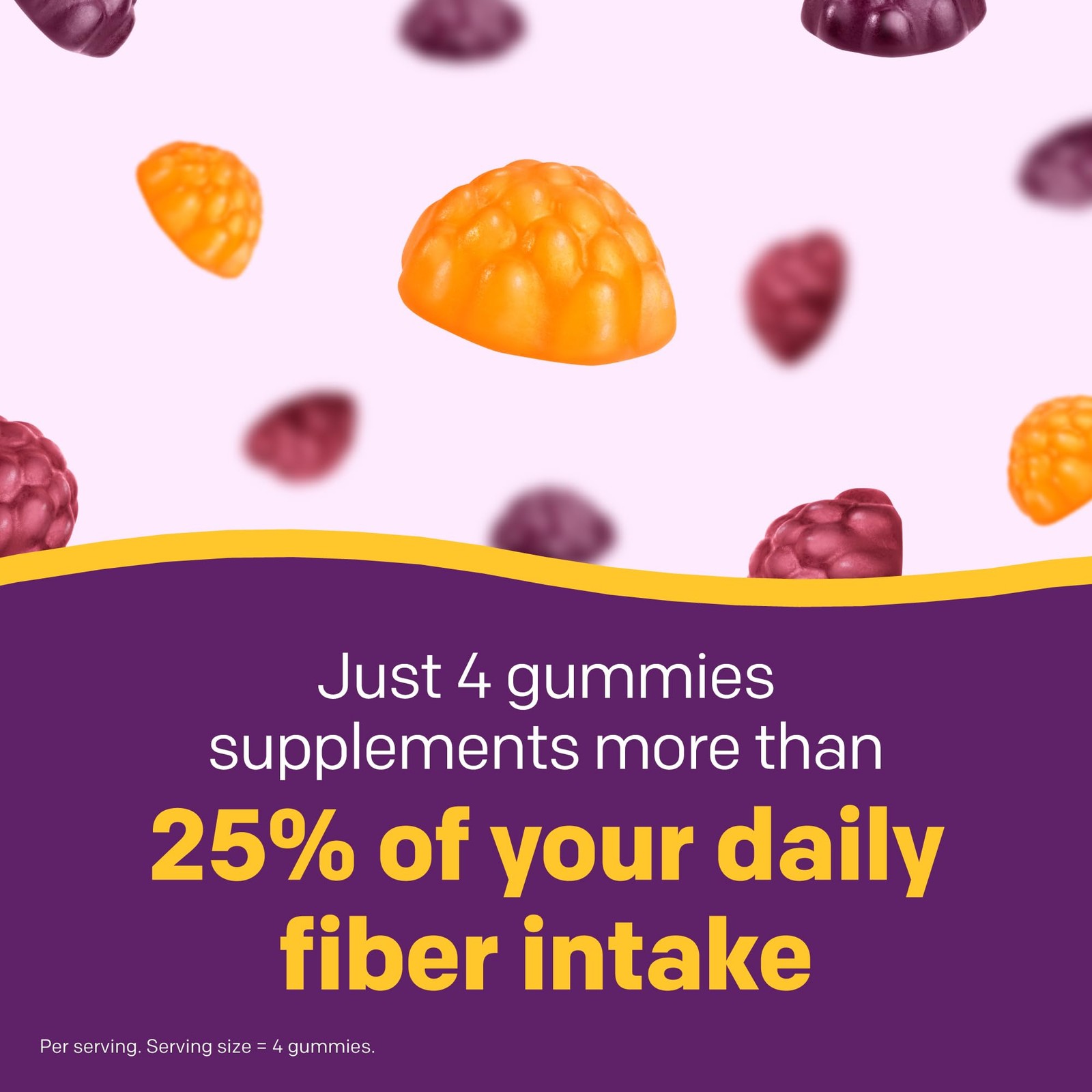 Mirafiber Gummies From The Makers Of Miralax 8G Of Daily Fiber Per Serving