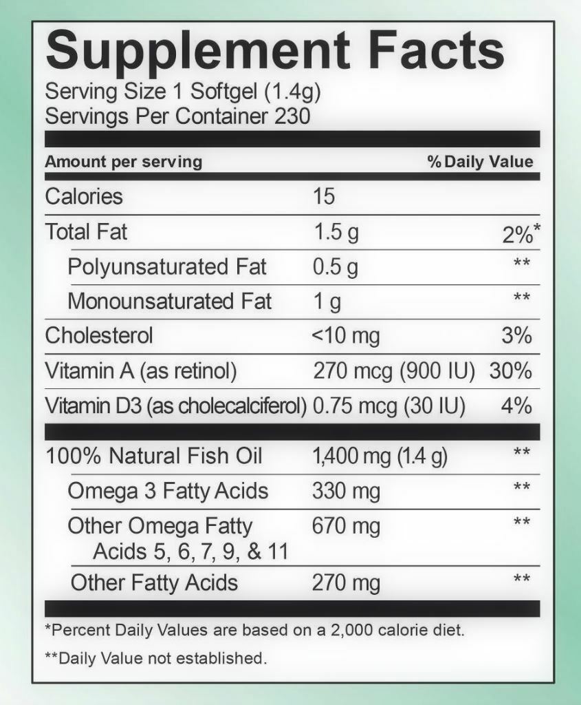 Kirkland Signature Wild Alaskan Fish Oil 1400 mg., 230 Softgels