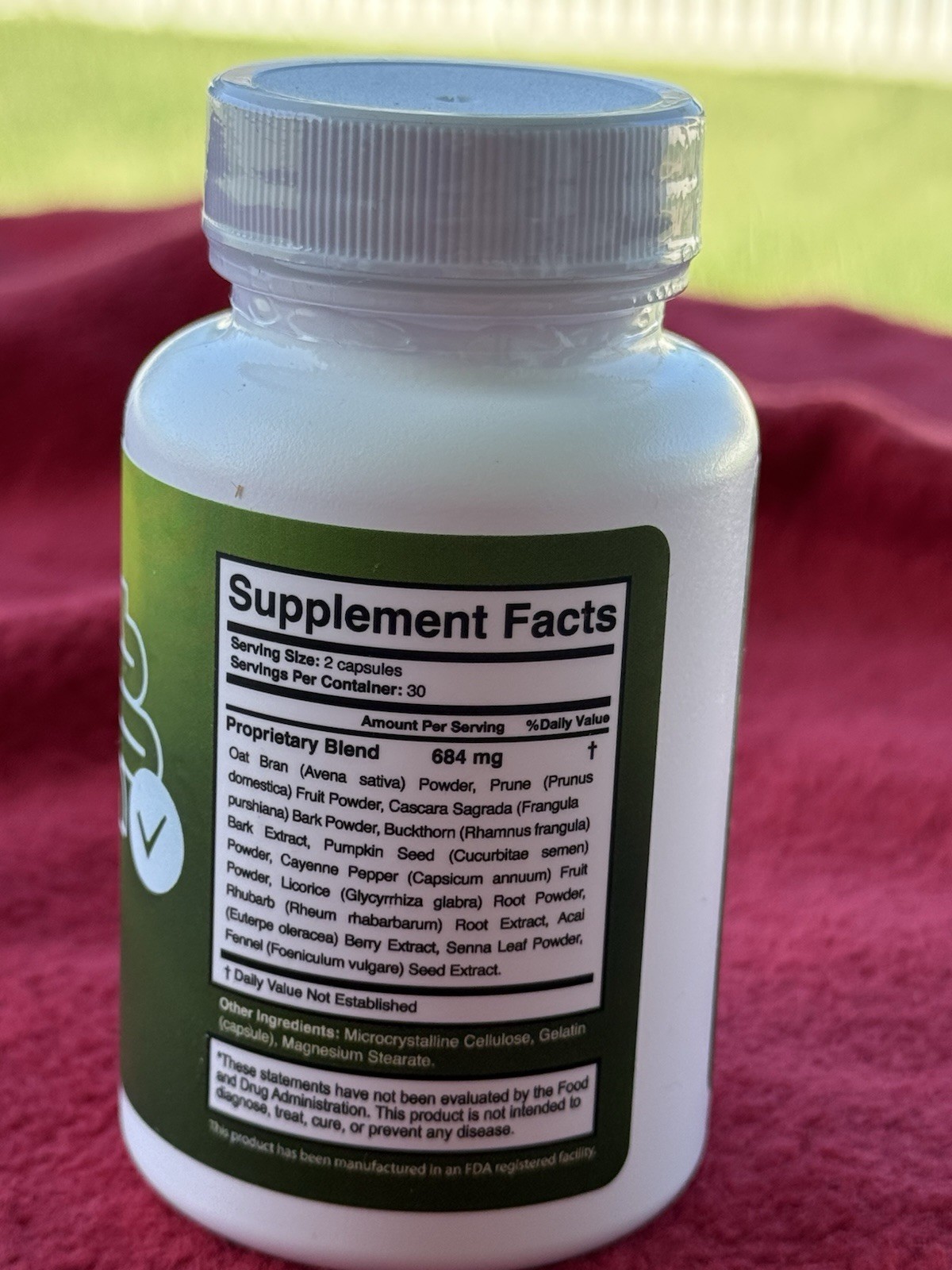 Flora Zen Digestive Support Dietary Supplement Capsules 60 Ct 684mg