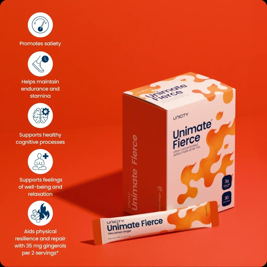 Unicity Unimate FIERCE 30qty