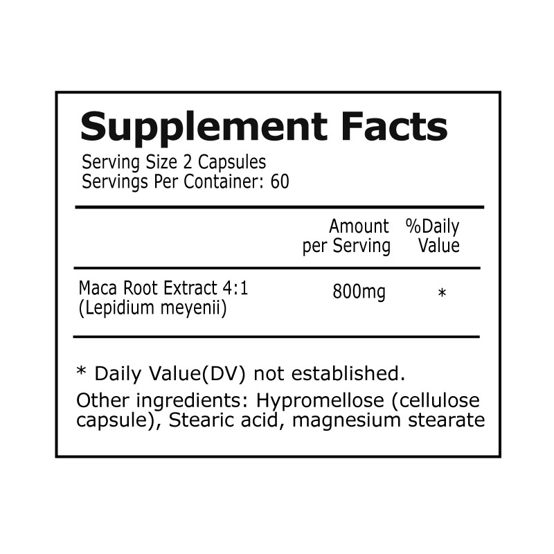 Maca root extract, vitality support, ultimate sexual performance, stamina suppor