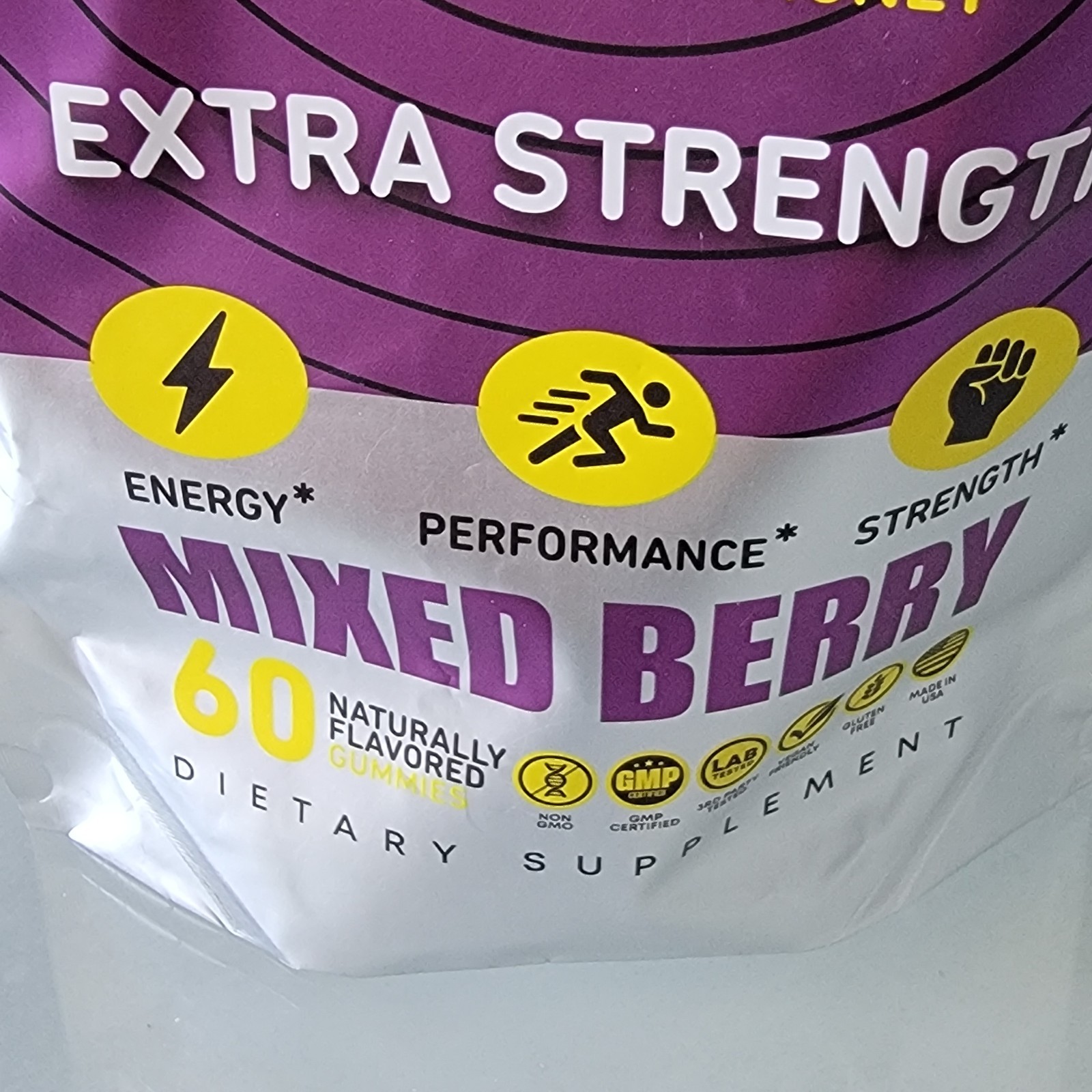 OH!Hi Shilajit Extract w/ Manuka Honey Extra Strength Gummies 60ct Vegan