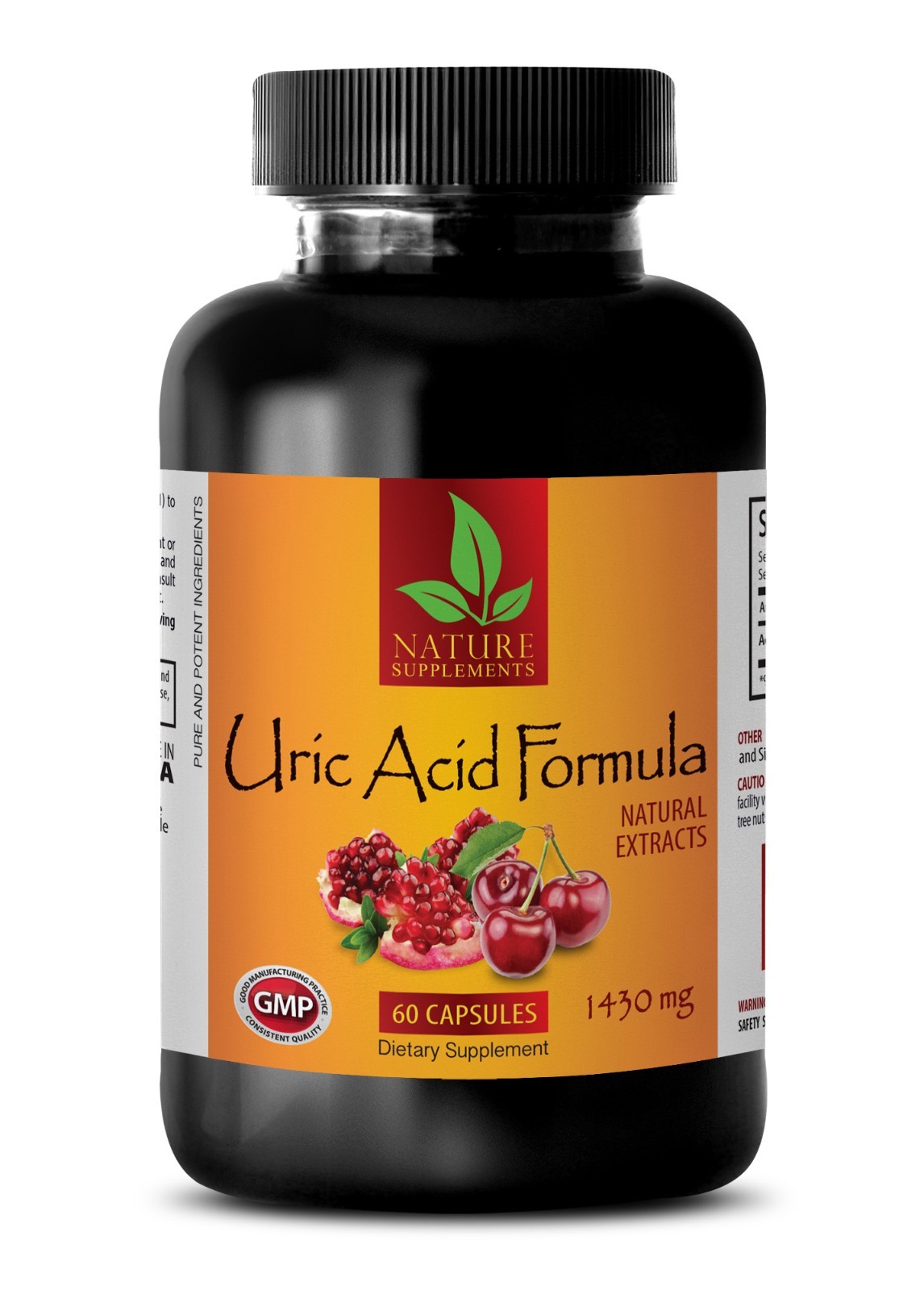 gout relief – URIC ACID FORMULA – uric acid cleanse – 1 Bottle