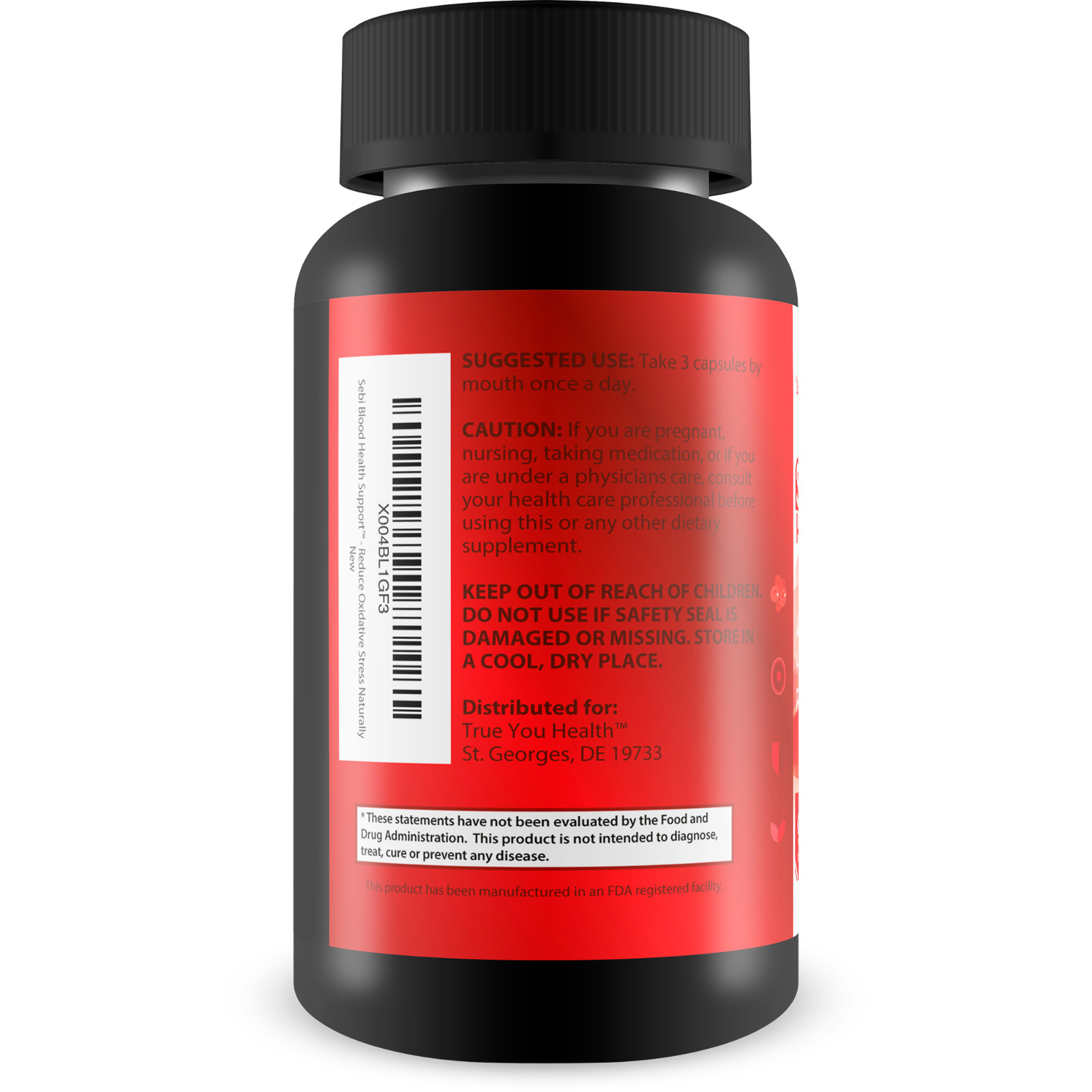Sebi Blood Health Support – Blood Health Supplement – Blood Balance Blood Boost