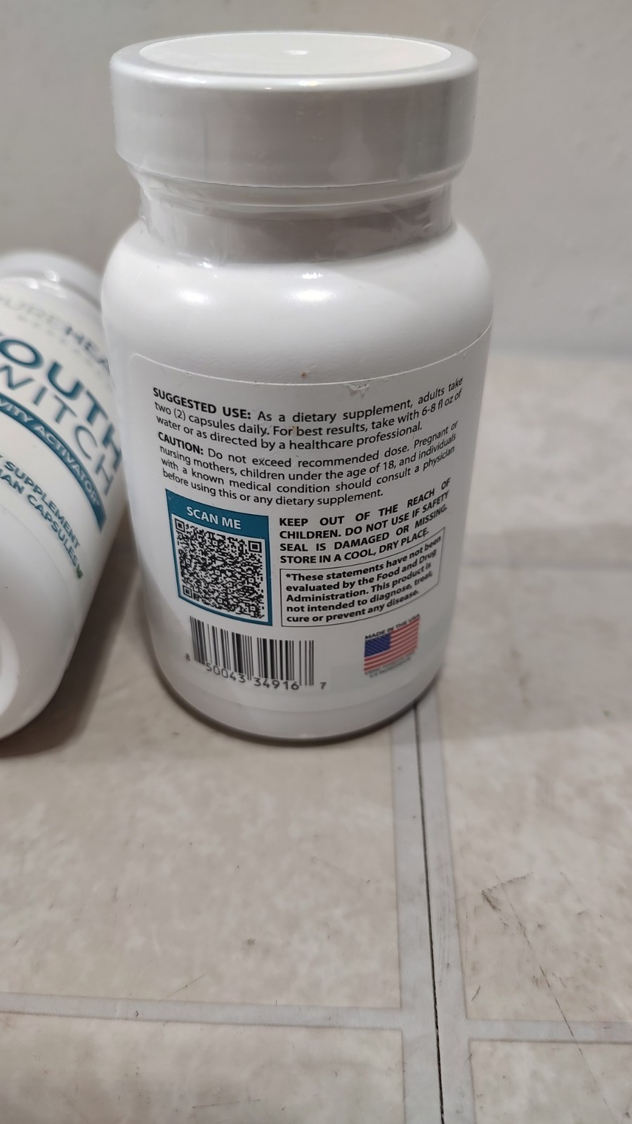 PureHealth Research Youth Switch Anti Aging Supplement 60 Cap Lot Of 4