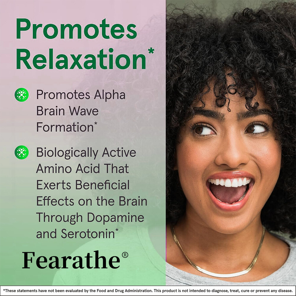 FEARATHE Theacrine 100mg Capsules – Supports Cognitive,Memory And Brain Health