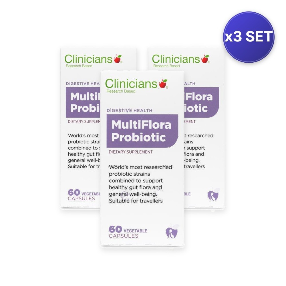 Multiflora Digest Probiotic Capsules (60 Caps) – 3 Pack