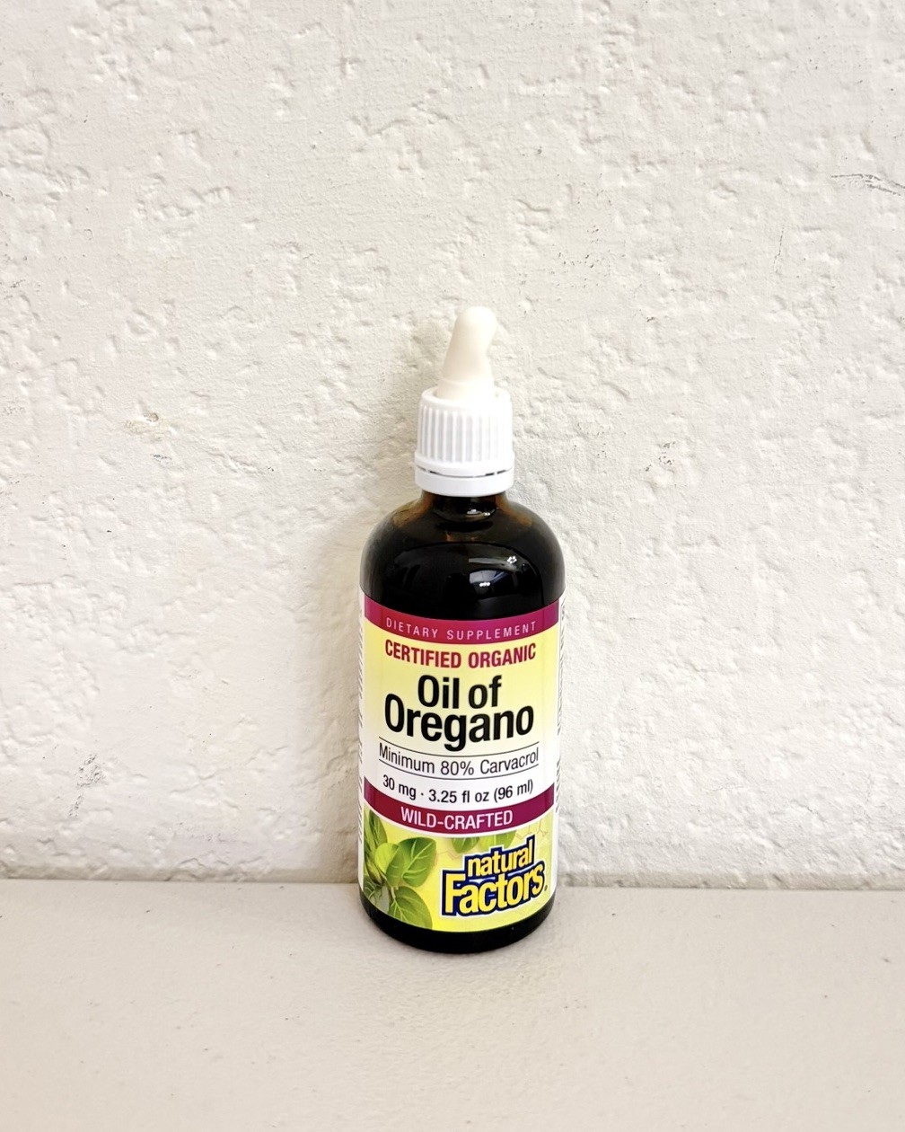 Natural Factors Oil of Oregano – Liquid Antioxidant Support Supplement, 3.25 oz